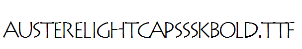AustereLightCapsSSKBold.ttf
