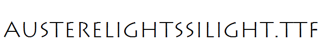 AustereLightSSiLight.ttf