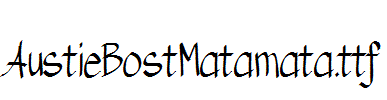 AustieBostMatamata.ttf