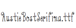 AustieBostSerifina.ttf