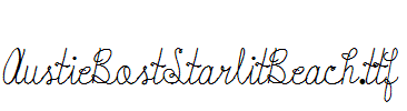 AustieBostStarlitBeach.ttf