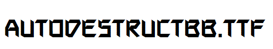 AutodestructBB.ttf