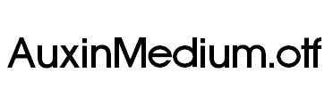 AuxinMedium.otf