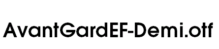 AvantGardEF-Demi.otf