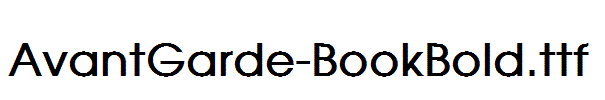 AvantGarde-BookBold.ttf