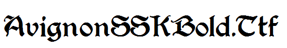 AvignonSSKBold.Ttf