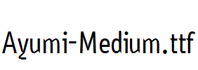 Ayumi-Medium.ttf