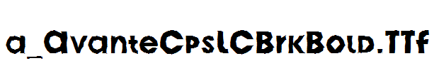 a_AvanteCpsLCBrkBold.TTF