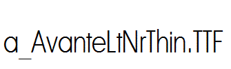 a_AvanteLtNrThin.TTF