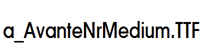 a_AvanteNrMedium.TTF