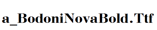 a_BodoniNovaBold.Ttf