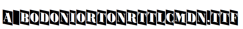 a_BodoniOrtoNrTtlCmDn.Ttf