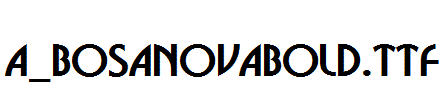 a_BosaNovaBold.TTF