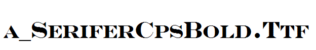 a_SeriferCpsBold.Ttf