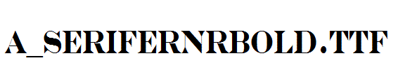 a_SeriferNrBold.Ttf
