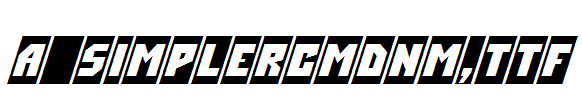 a_SimplerCmDnm.TTF