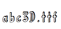 abc3D.ttf