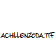 achillenzoda.ttf