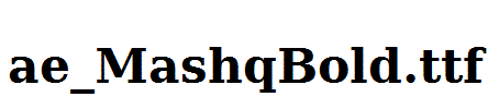 ae_MashqBold.ttf