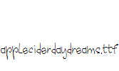 appleciderdaydreams.ttf