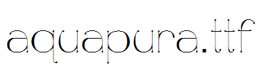 aquapura.ttf