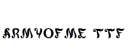 armyofme.ttf