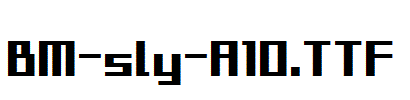 BM-sly-A10.TTF