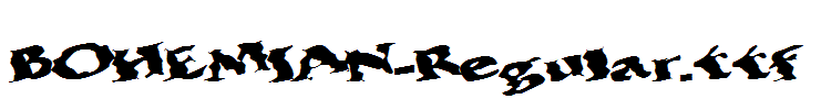 BOHEMIAN-Regular.ttf