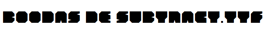 BOODAS-DE-Subtract.ttf