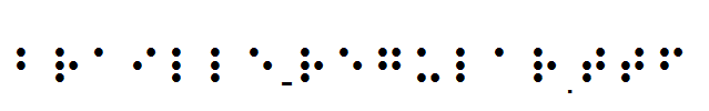 BRAILLE-REGULAR.otf