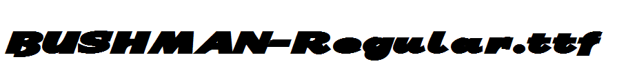 BUSHMAN-Regular.ttf