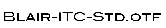 Blair-ITC-Std.otf
