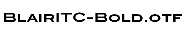 BlairITC-Bold.otf