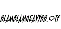 BlamBlamHeavyBB.otf