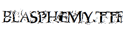 Blasphemy.TTF