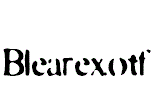 Blearex.otf