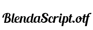 BlendaScript.otf