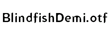BlindfishDemi.otf