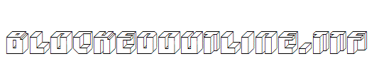 BlockedOutline.TTF