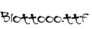 Blottooo.ttf