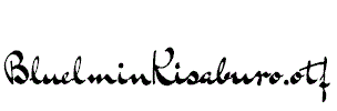 BluelminKisaburo.otf