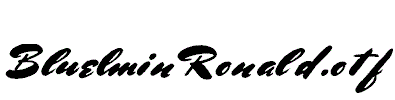 BluelminRonald.otf
