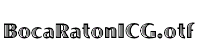 BocaRatonICG.otf