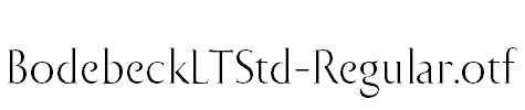 BodebeckLTStd-Regular.otf