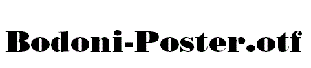 Bodoni-Poster.otf