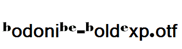 BodoniBE-BoldExp.otf