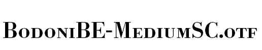 BodoniBE-MediumSC.otf