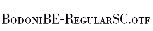 BodoniBE-RegularSC.otf