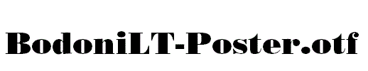 BodoniLT-Poster.otf