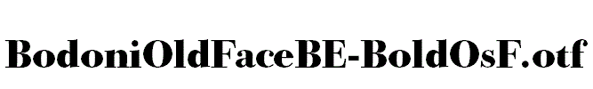BodoniOldFaceBE-BoldOsF.otf